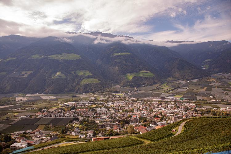 Dorfansicht Naturns, Aussicht