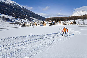 Skilift im Skigebiet Haideralm