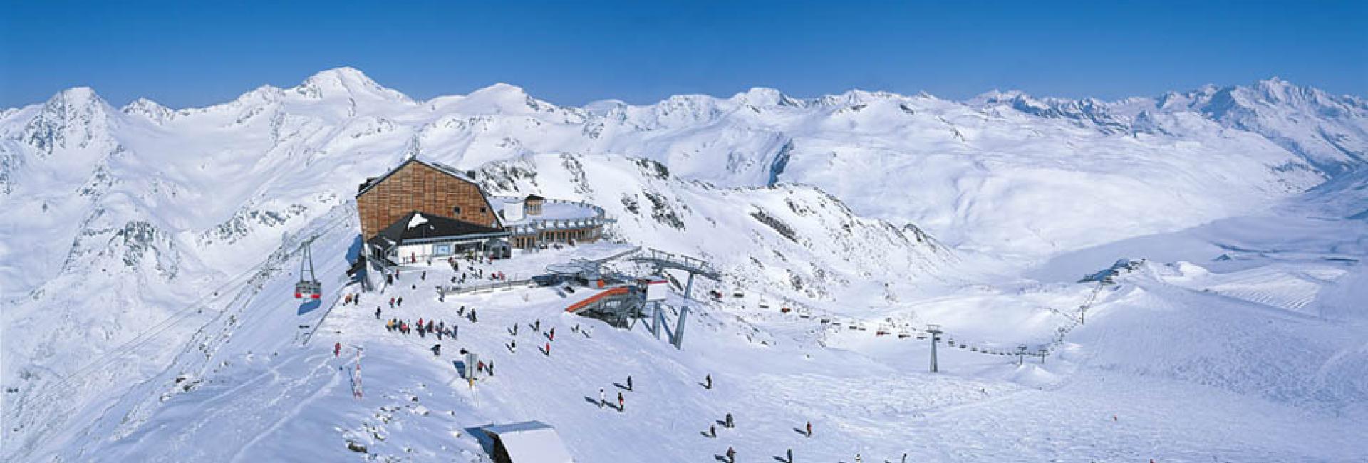 Schnalstal Valley Glacier