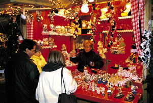 Südtiroler Kunsthandwerk am Meraner Weihnachtsmarkt